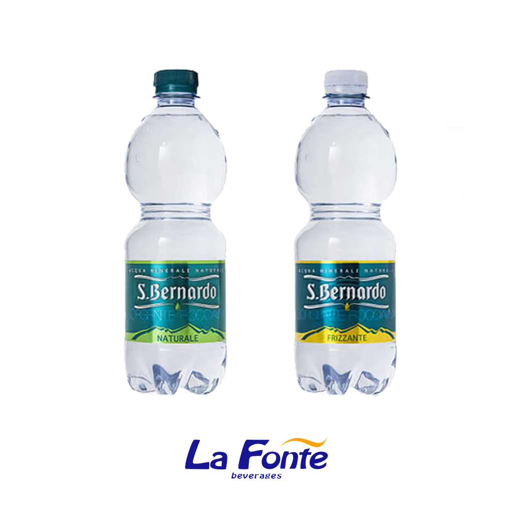 Acqua San Bernardo Plastica 1/2 litro – La Fonte beverages
