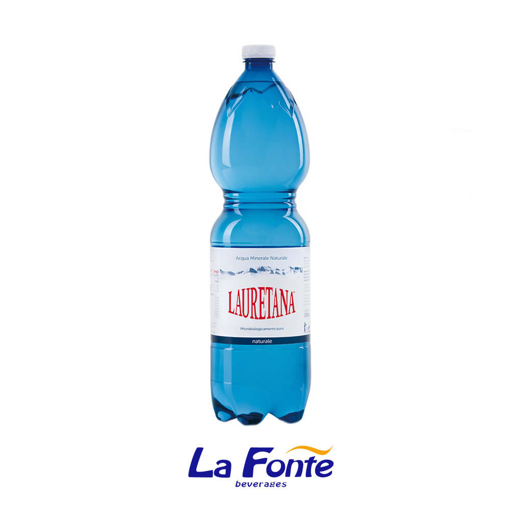 Acqua Lauretana Naturale Plastica 1,5 litri – La Fonte beverages